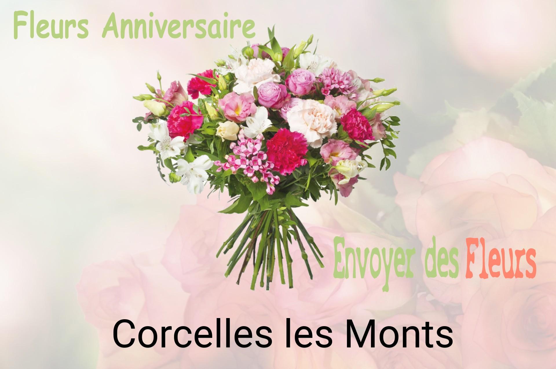 Bouquet de fleurs d’anniversaire livré à Corcelles-les-Monts
